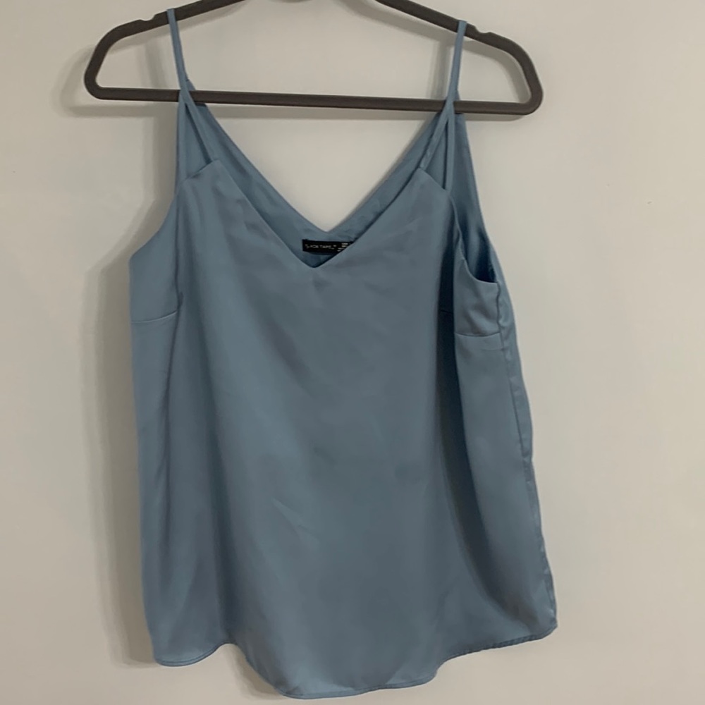 Chemise - dusty blue - partially lined M
